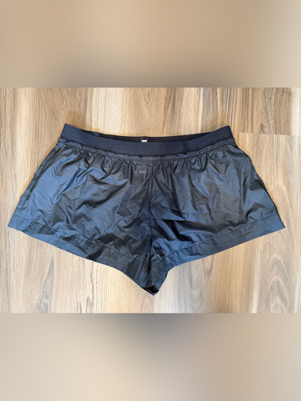 Free People Black Lightweight Athletic Shorts